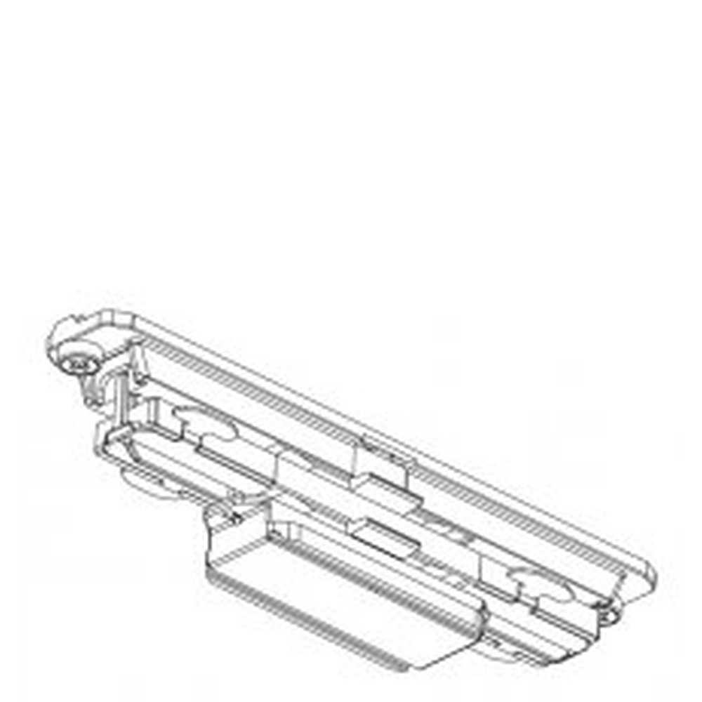 Stossverbinder zu Stromschiene, Dali, grau